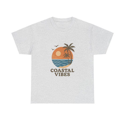 Coastal Vibes Unisex Heavy Cotton Tee