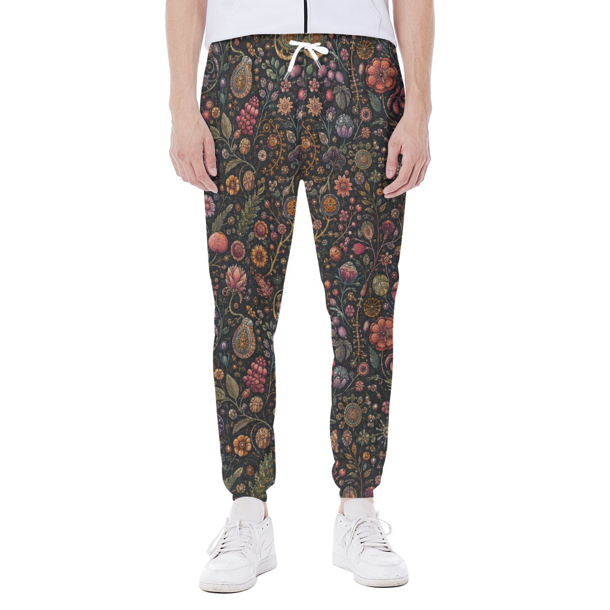 All-Over Print Men's Closed Bottom Light Weight Jogger
